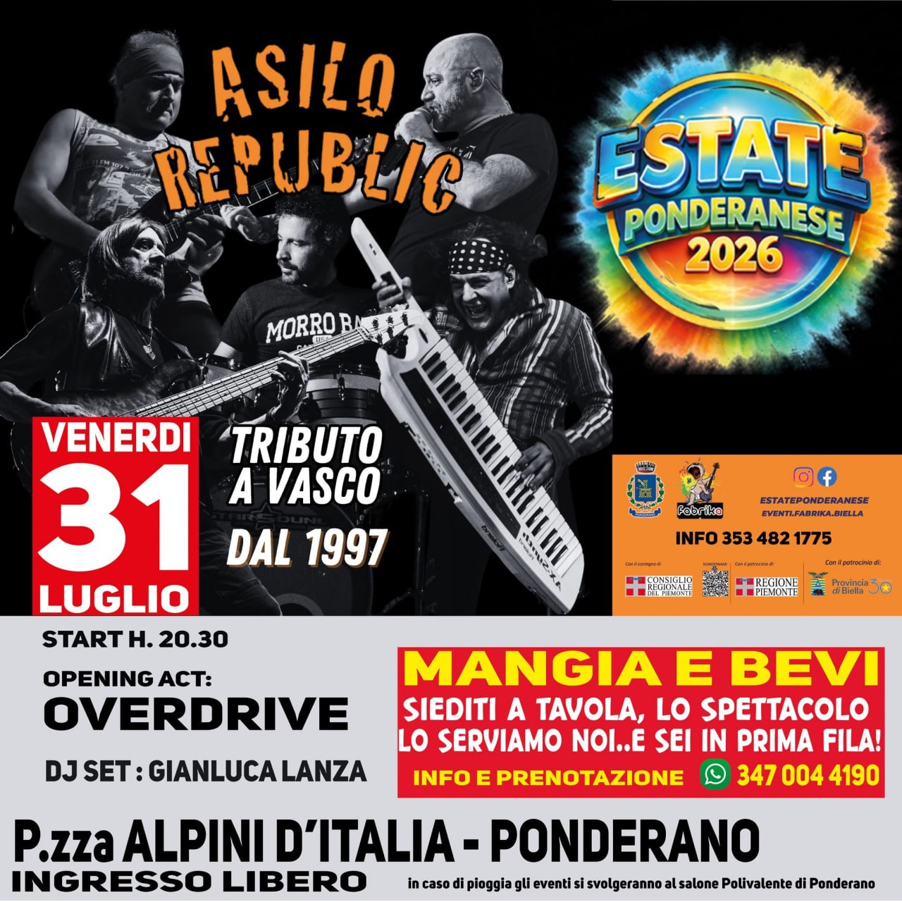 Locandina evento