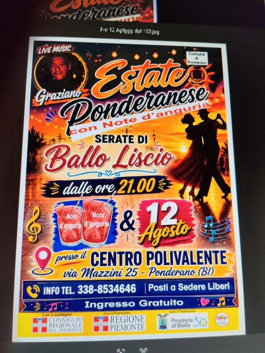 Locandina evento