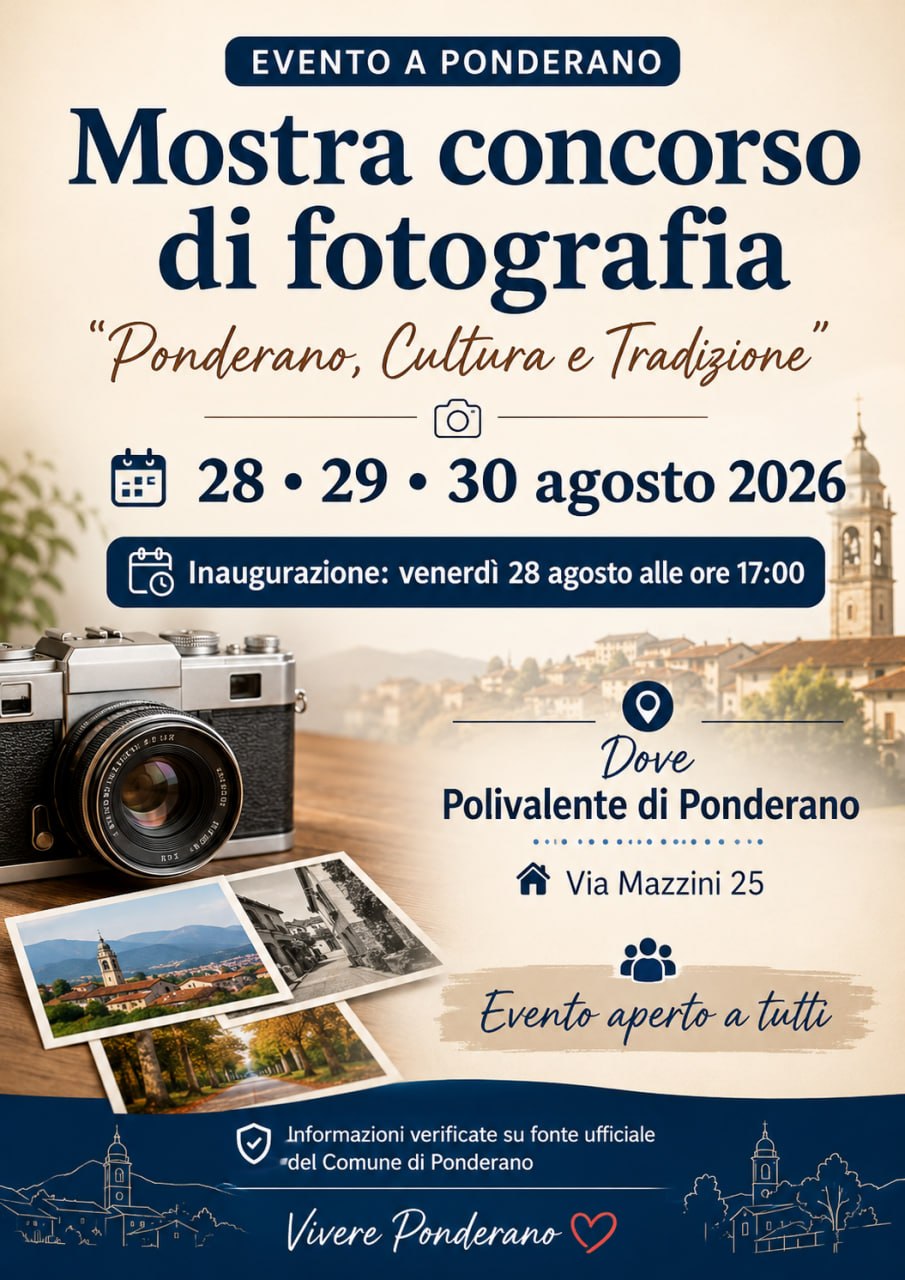 Locandina evento